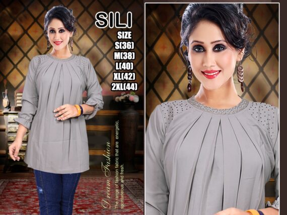 Western Wear Heavy Quality Designs Stitched Top Collections For Women