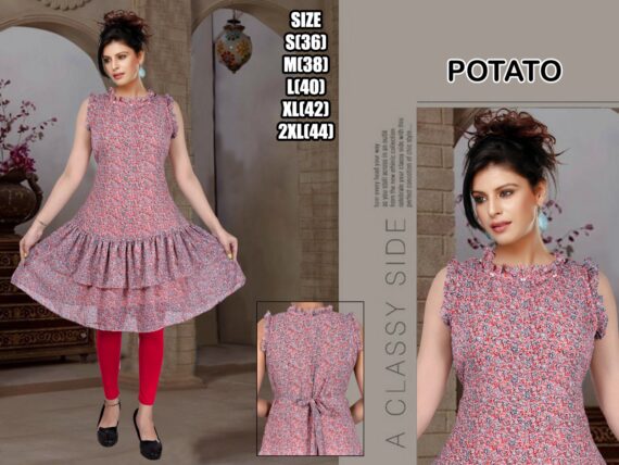 Western Wear Heavy Quality Designs Stitched Top Collections For Women