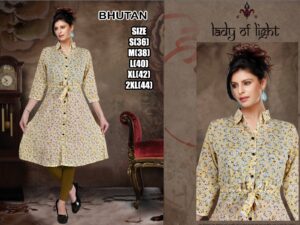 Heavy Quality Fabric Exclusive Designer Women's Wear Kurtis Collection