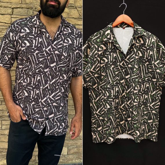 Men's Wear Printed Over Size Shirts For Regular And Vacations