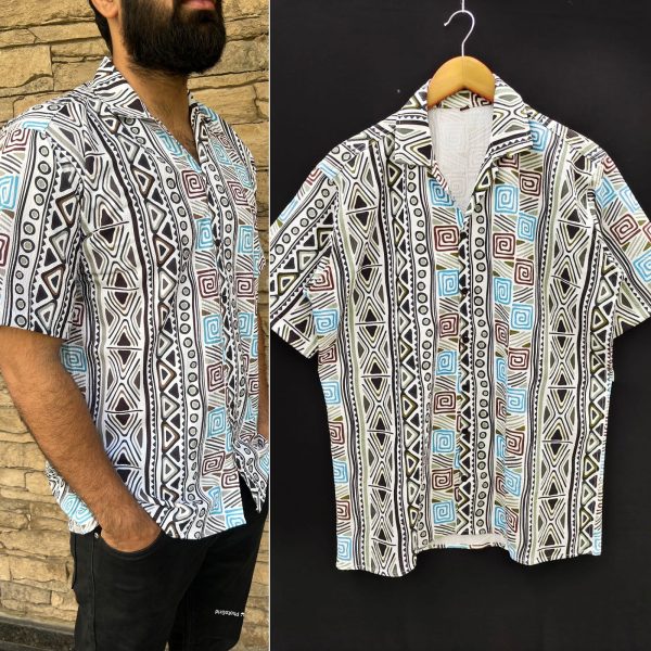 Men's Wear Printed Over Size Shirts For Regular And Vacations