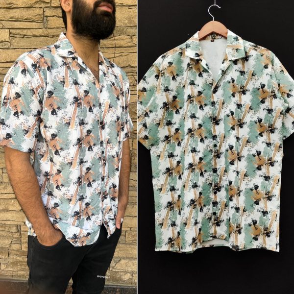 Men's Wear Printed Over Size Shirts For Regular And Vacations