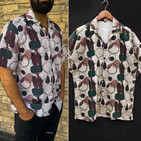 Men's Wear Printed Over Size Shirts For Regular And Vacations