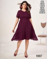 Summer Vibes For Women's Wear Unique Sleeves Pattern And Frill Designer Flair One Peace