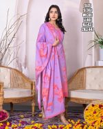 Floral Designer Summer Style Heavy Rayon Chic Dresses For Women