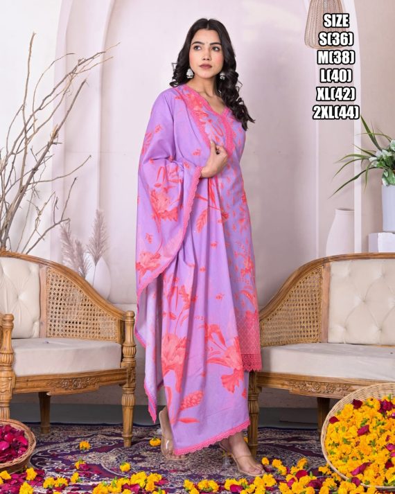 Floral Designer Summer Style Heavy Rayon Chic Dresses For Women