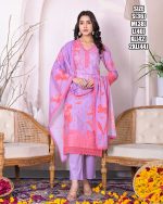 Floral Designer Summer Style Heavy Rayon Chic Dresses For Women