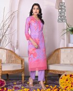 Floral Designer Summer Style Heavy Rayon Chic Dresses For Women