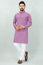 Presenting The Best Traditional Men's Chikan Work Kurta For All Functions