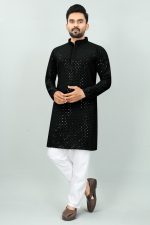 Presenting The Best Traditional Men's Chikan Work Kurta For All Functions
