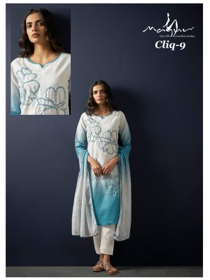 Women's Cotton Linen Hand Worked Straight Kurti, Pent With Dupatta, Casual Dresses For Women