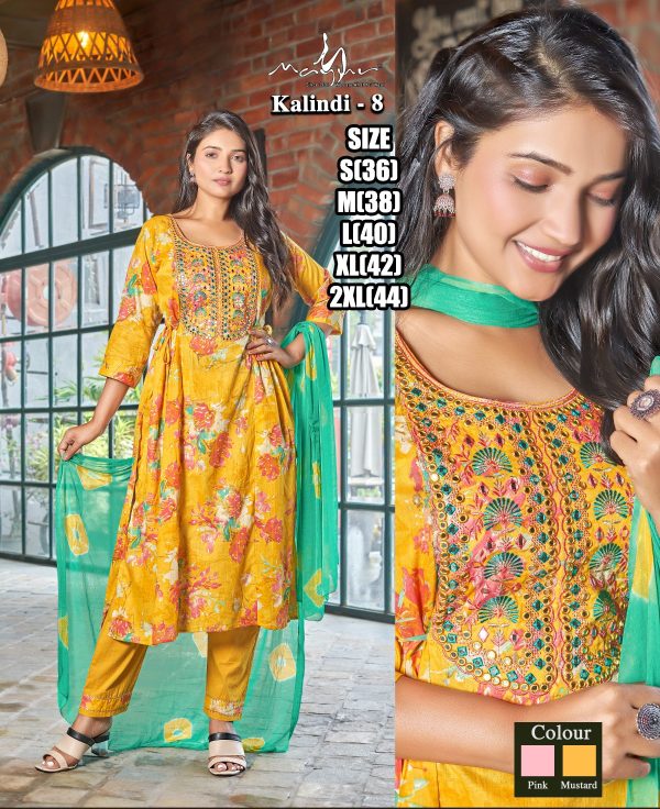 Best Colours Combination New Latest Designs Kurti Set And Gown