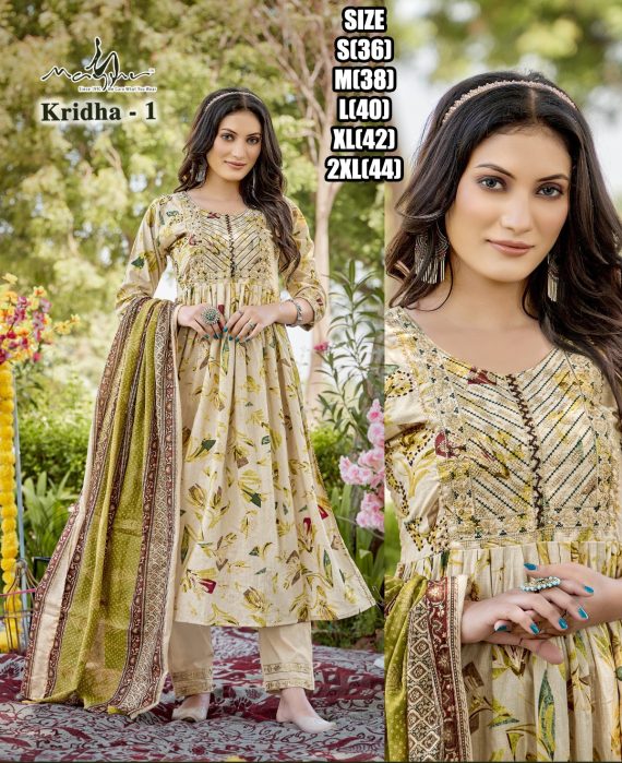 Beautiful Lakhnavi Designs Kurti, Pent With Dupatta For Women's Ethnic Kurti Sets