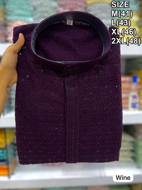 Men's Traditional Chikankari Kurta For All Elegant Occasions