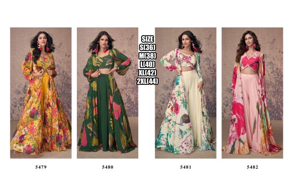 Perfact For Trendy And Amazing Functional Wear Pure French Crepe Silk Embroidered Shrug Set