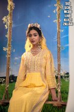 Summer Vibes Women's Collection For Occasional Wear Designer Yellow Cotton Kurti Pent Set For Women