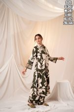 Summer Collection Of Women's Kurti Set, Embroidery Designer Heavy Rayon Stitched Kurti With Pent