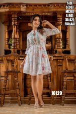 Summer Stylish Accesories For Women's Wear Heavy Quality Cotton Tunic Tops