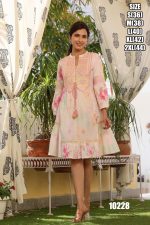 Summer Stylish Accesories For Women's Wear Heavy Quality Cotton Tunic Tops