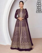 Wedding Wear Real Georgette Embroidery Designer Top And Skirt With Dupatta