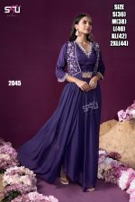 Party Style Women's Wear Latest Designer Indo-Western Ethnic Outfits