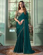 All Latest Types Of Party Wear Un-stitched Saree, The Best Designs And Patterns For All Your Occasions.