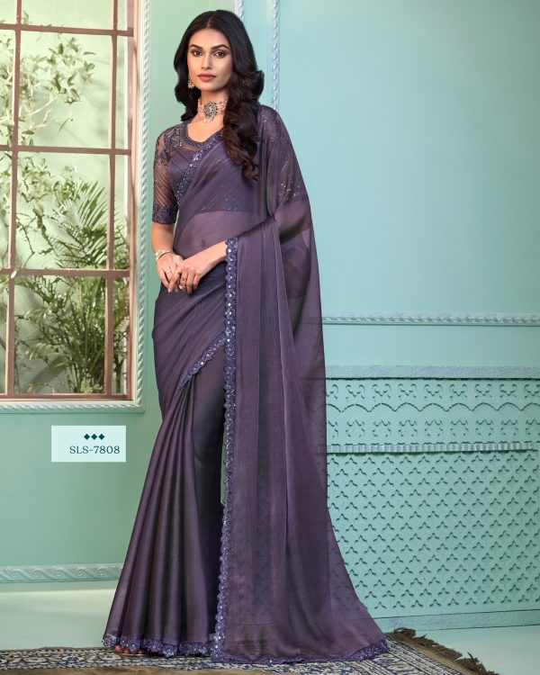 All Latest Types Of Party Wear Un-stitched Saree, The Best Designs And Patterns For All Your Occasions.