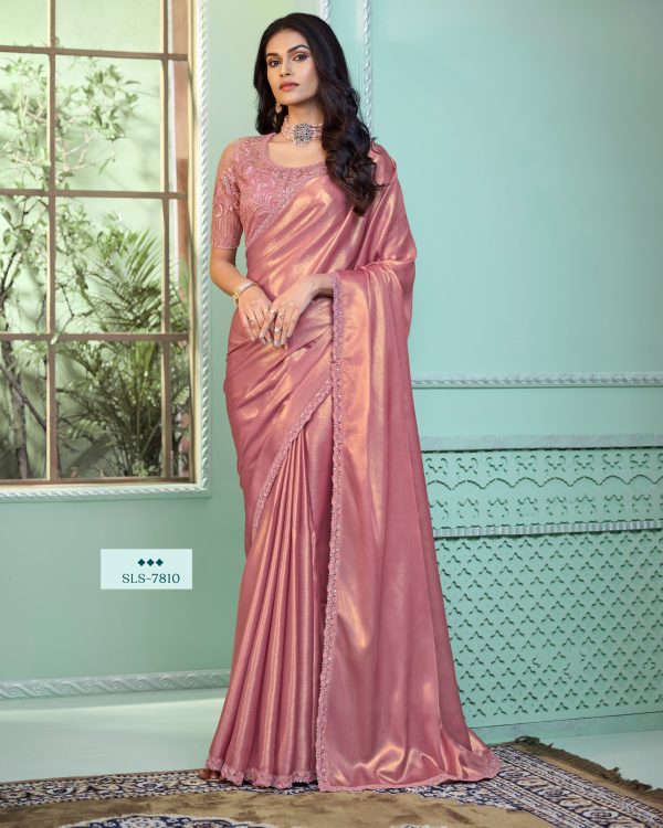 All Latest Types Of Party Wear Un-stitched Saree, The Best Designs And Patterns For All Your Occasions.