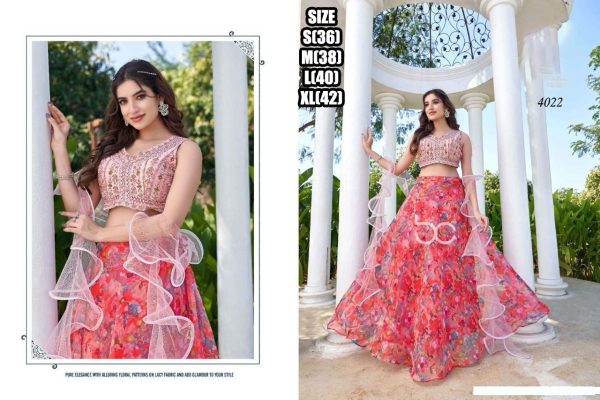 Get Ready To Wear Embroidery With Hand Worked Lehenga Choli & Gown For Wedding