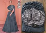A Two Piece To Refresh Your Collections For Women's Wear Chinnon And Georgette Silk Readymade Traditional Outfits.