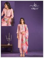 Women's Cotton Linen Hand Worked Straight Kurti, Pent With Dupatta, Casual Dresses For Women