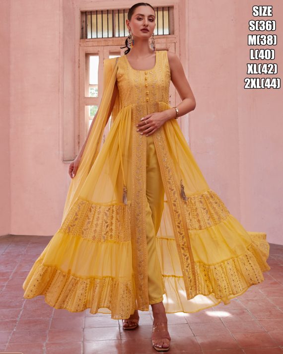 Exclusive Collection For Women's Wear Western Style Kurti, Pent With Dupatta