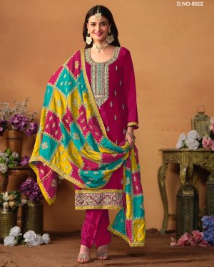 Looking For The Latest Semi-Stitch Designer Salwar Suit Collection For Women