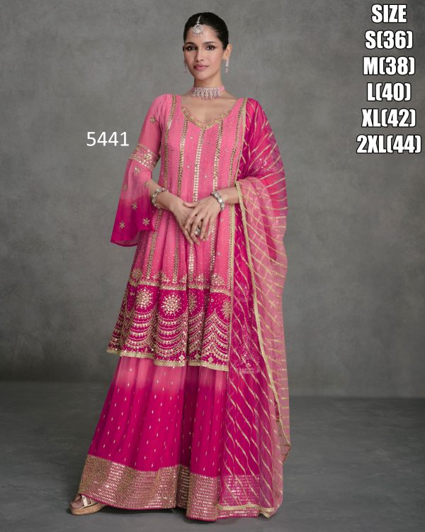 Three Piece Sharara Suit Sets That Are Perfact For Wedding Ceremony