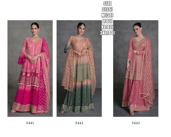 Three Piece Sharara Suit Sets That Are Perfact For Wedding Ceremony