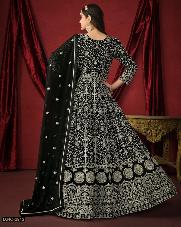 Presenting Our New Collection, Wedding Wear Semi-Stitch Designer Gown Set