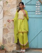 Elevate Your Glamour With Our Pure Cotton Designer Kurti Set