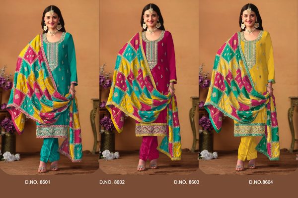Looking For The Latest Semi-Stitch Designer Salwar Suit Collection For Women
