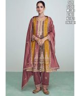 Elegant Function Wear Premium Silk Beautiful Embroidery Worked Salwar Suit Set