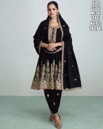 Elegant Function Wear Premium Silk Beautiful Embroidery Worked Salwar Suit Set