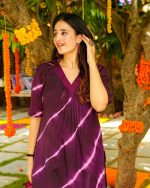 Latest Collections Of Casual Wear Leheriya Digital Printed Kurti With Pant