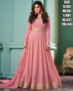 Buy The Latest And Designer Evening Dresses Georgette Gown With Dupatta Set
