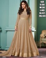 Buy The Latest And Designer Evening Dresses Georgette Gown With Dupatta Set