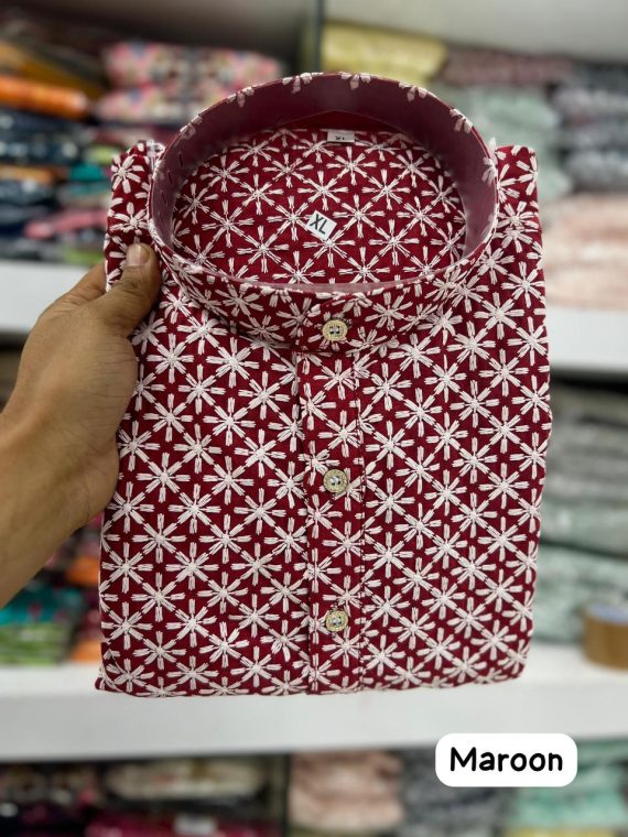 Presenting Traditional Wear Chikan Schiffli Work Kurta Only