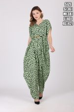 Women's Casual Wear Relaxed Fit Crepe Digital Printed Jumpsuits