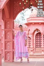 The Latest Anarkali Cotton Embroidered Kurti Sets Online At The Best Prices For Women