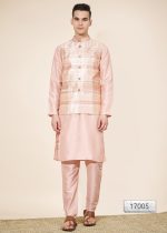 Introducing Our New Arrival Designer Men's Kurta With Pajama And Kotti