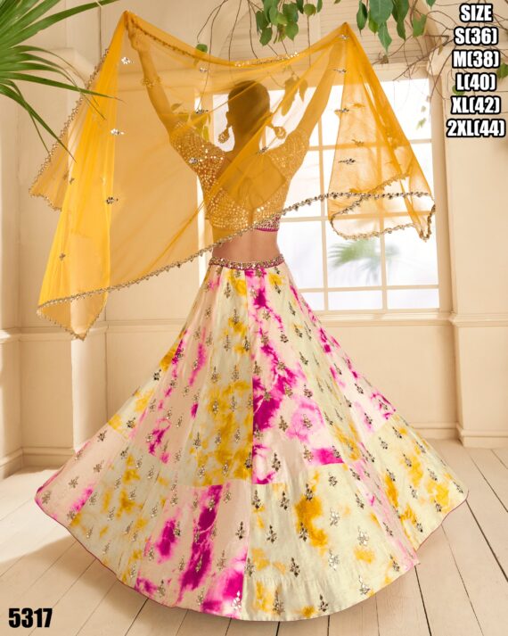 Collection Of Designer Georgette / Silk Lehenga Cholis And Dupatta In Different Patterns & Prints