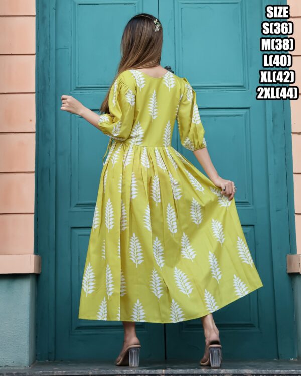 With Patterns And Beautiful Printed Work Elegant Party Wear Maxi Dresses Be The Best For Women