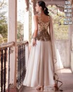 New Ethnic Wear For Women's Beautiful Crafted Embroidered Worked In Georgette Top And Sarara Sets